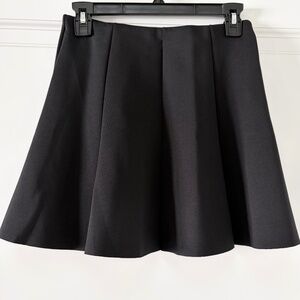 Forever 21 Black A-line flared Mini Skirt-M